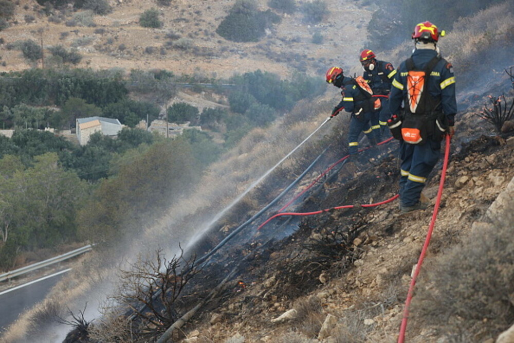 Incendiile de vegetație fac prăpăd în Grecia. A fost decretată stare de urgență în zonele afectate. „Focul este uriaș”. FOTO - Imaginea 5