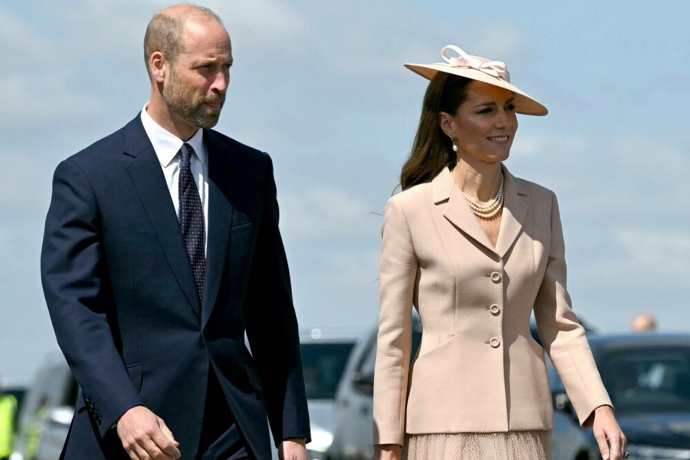 Prințesa Kate, apariție plină de eleganță la întâlnirea cu Emmanuel Macron și Brigitte. Ce ținută a purtat. GALERIE FOTO - Imaginea 3