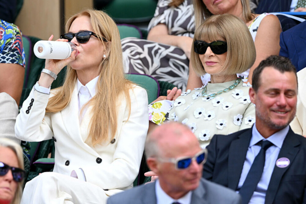 Nicole Kidman, ținută sofisticată la Wimbledon. Accesoriul cu care a atras toate privirile. GALERIE FOTO - Imaginea 4