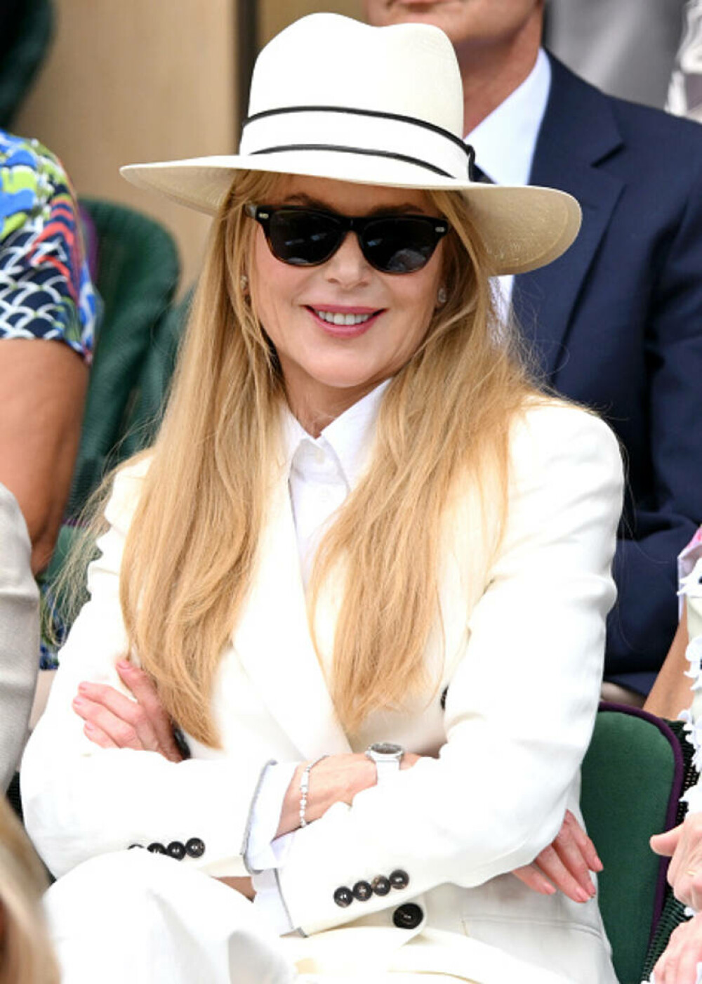 Nicole Kidman, ținută sofisticată la Wimbledon. Accesoriul cu care a atras toate privirile. GALERIE FOTO - Imaginea 7