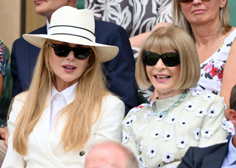 Nicole Kidman, ținută sofisticată la Wimbledon. Accesoriul cu care a atras toate privirile. GALERIE FOTO - Imaginea 8