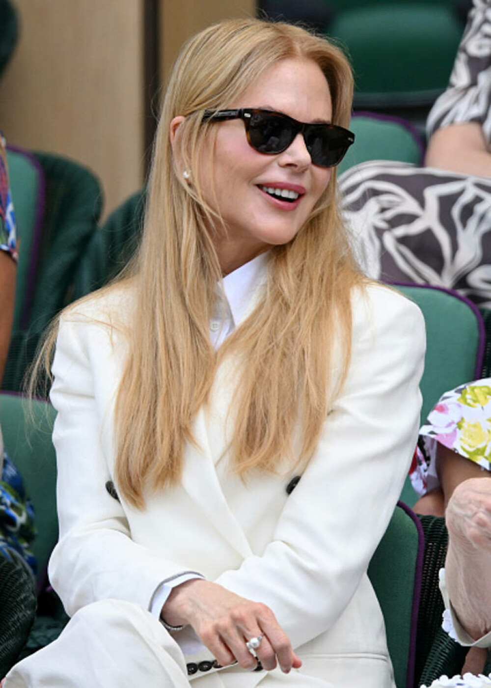 Nicole Kidman, ținută sofisticată la Wimbledon. Accesoriul cu care a atras toate privirile. GALERIE FOTO - Imaginea 10