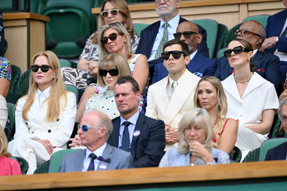 Nicole Kidman, ținută sofisticată la Wimbledon. Accesoriul cu care a atras toate privirile. GALERIE FOTO - Imaginea 13