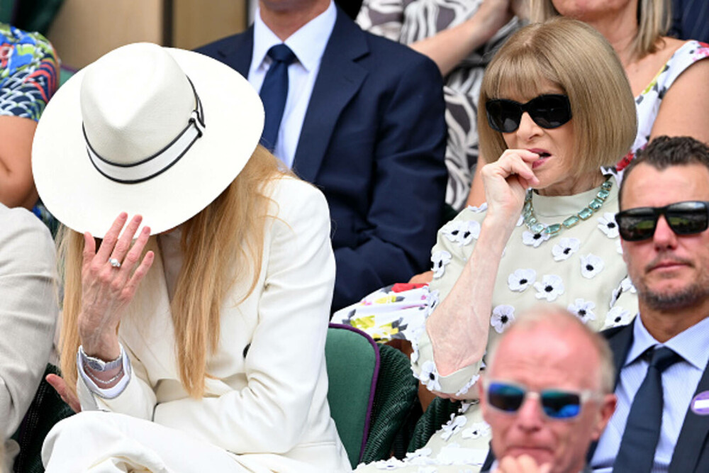 Nicole Kidman, ținută sofisticată la Wimbledon. Accesoriul cu care a atras toate privirile. GALERIE FOTO - Imaginea 15
