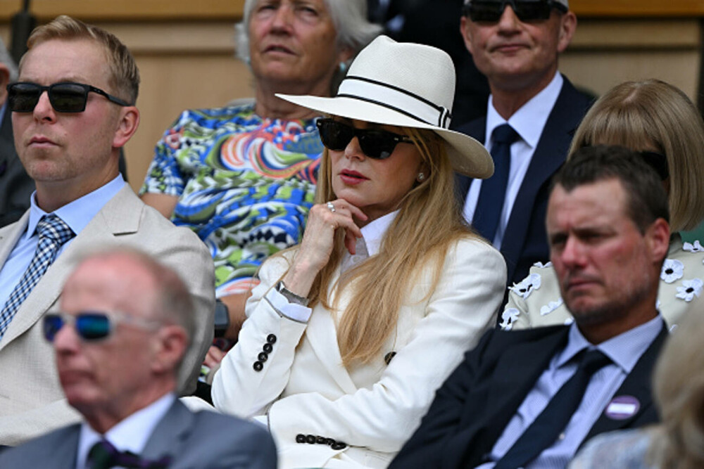 Nicole Kidman, ținută sofisticată la Wimbledon. Accesoriul cu care a atras toate privirile. GALERIE FOTO - Imaginea 18