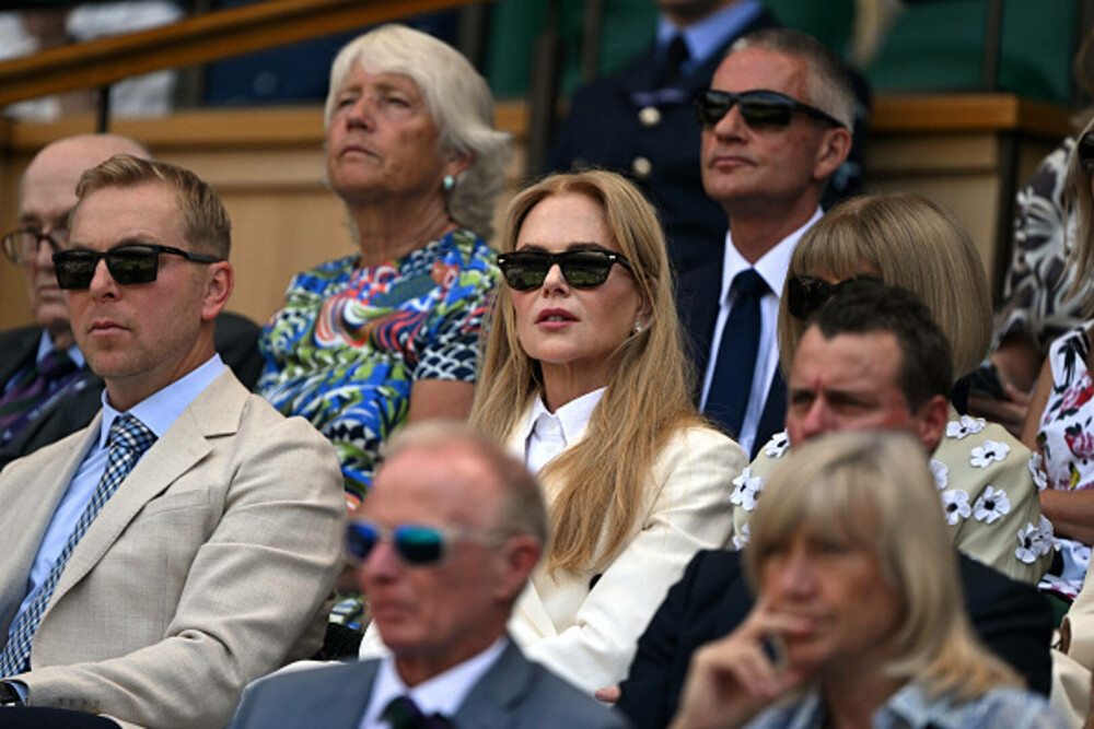 Nicole Kidman, ținută sofisticată la Wimbledon. Accesoriul cu care a atras toate privirile. GALERIE FOTO - Imaginea 25