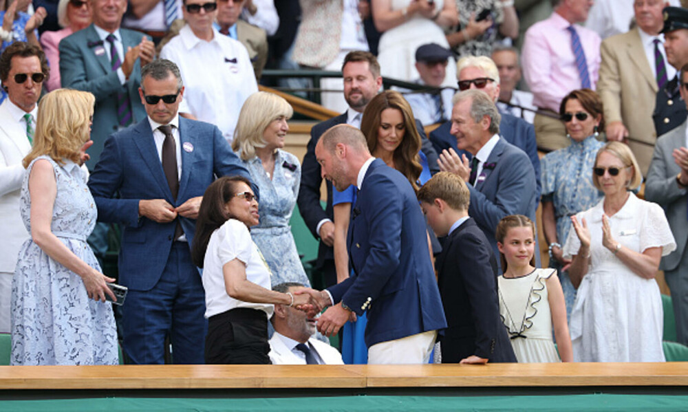 Kate Middleton și Prințesa Charlotte, moment emoționant la Wimbledon. Cum au fost surprinse alături de familia regală. FOTO - Imaginea 2
