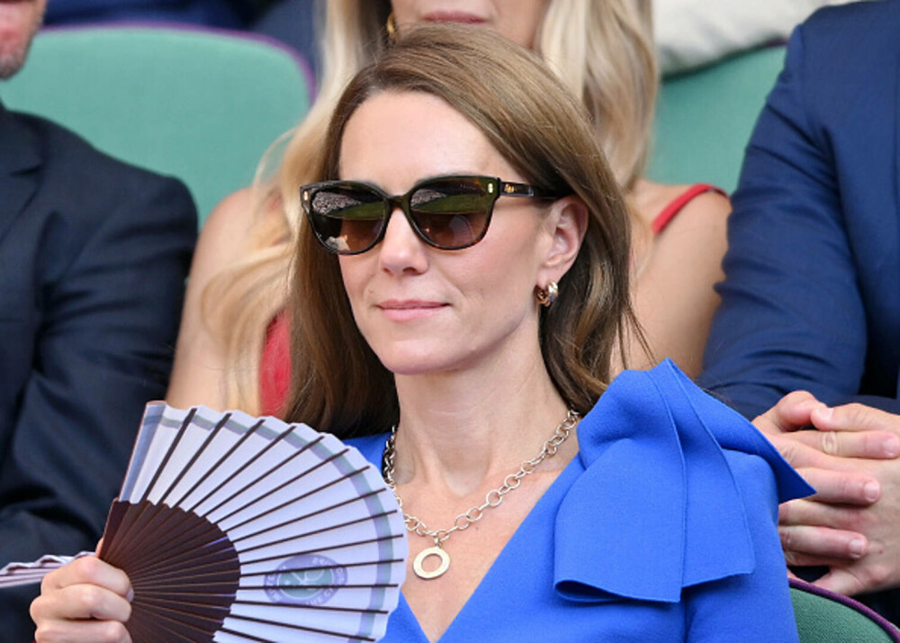 Kate Middleton și Prințesa Charlotte, moment emoționant la Wimbledon. Cum au fost surprinse alături de familia regală. FOTO - Imaginea 9