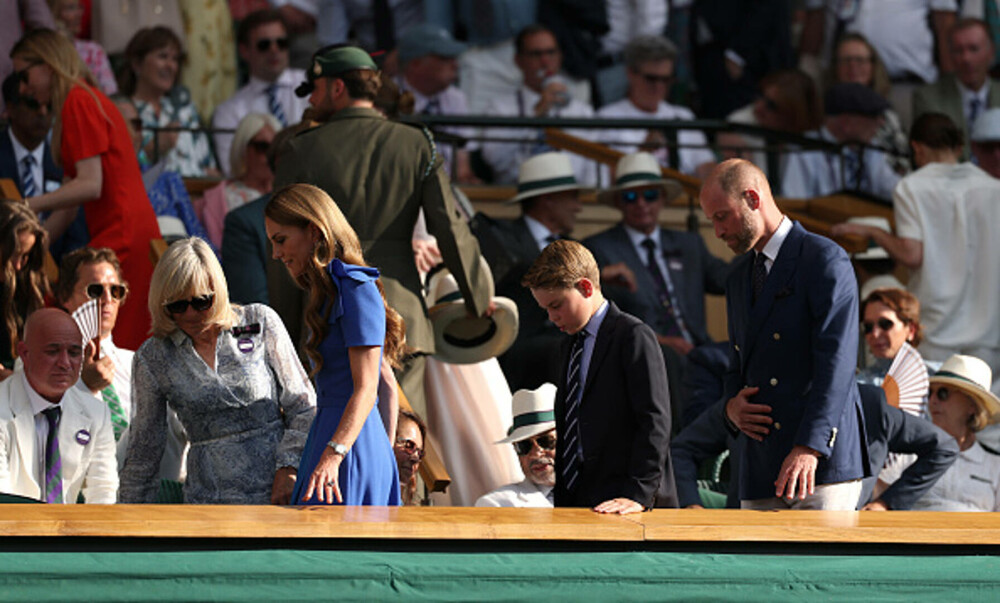 Kate Middleton și Prințesa Charlotte, moment emoționant la Wimbledon. Cum au fost surprinse alături de familia regală. FOTO - Imaginea 16