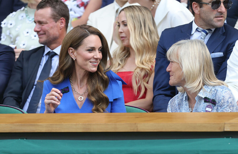 Kate Middleton și Prințesa Charlotte, moment emoționant la Wimbledon. Cum au fost surprinse alături de familia regală. FOTO - Imaginea 22