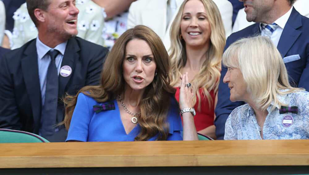 Kate Middleton și Prințesa Charlotte, moment emoționant la Wimbledon. Cum au fost surprinse alături de familia regală. FOTO - Imaginea 23