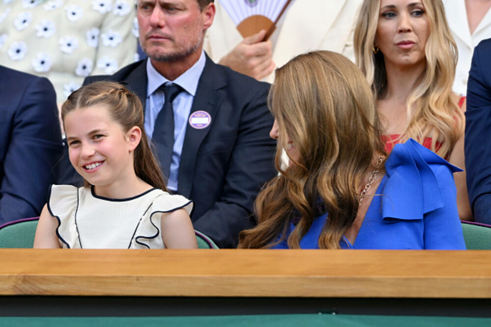Kate Middleton și Prințesa Charlotte, moment emoționant la Wimbledon. Cum au fost surprinse alături de familia regală. FOTO - Imaginea 25