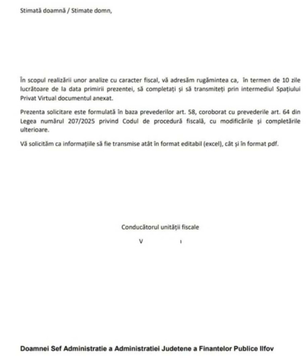 Contabilii acuză Fiscul că cere informații despre cheltuieli fără temei legal. PACR: Pot fi catalogate abuzuri administrative - Imaginea 1