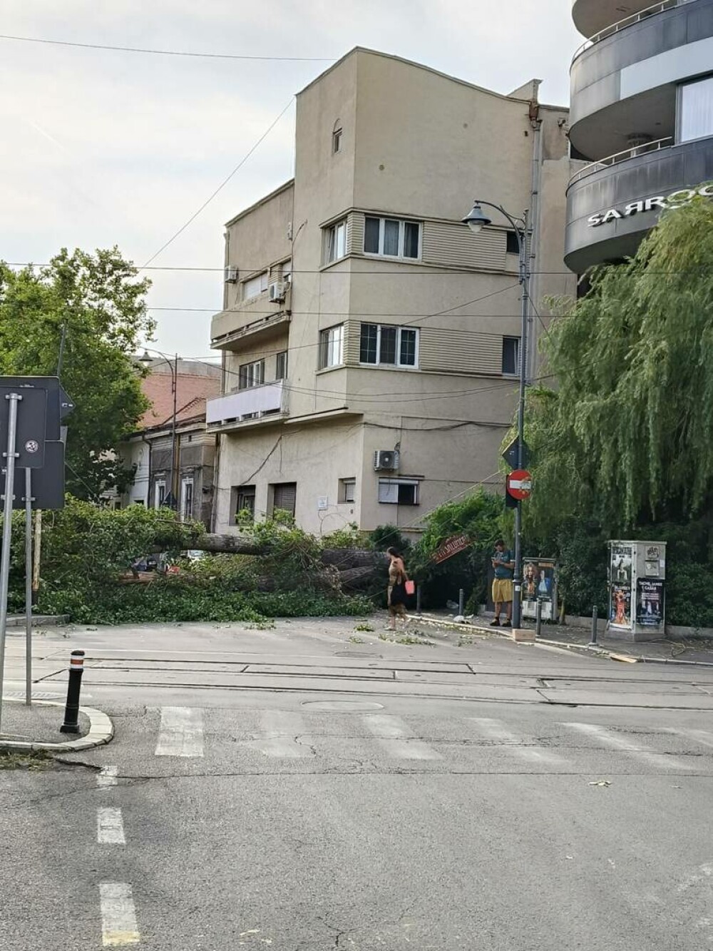 Cod roșu de vijelii și grindină de mari dimensiuni, în București. O femeie a murit, după ce un acoperiș i-a intrat în casă - Imaginea 7
