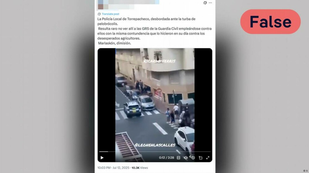 Extremiștii s-au folosit de un clip vechi pentru a motiva violențele rasiste din Spania. Atacatorii din clip erau spanioli - Imaginea 3