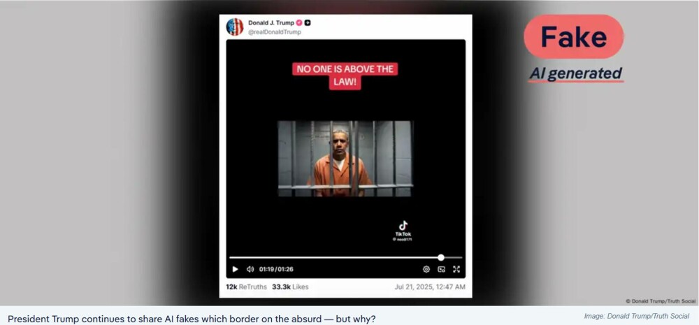 De ce distribuie Trump fake-uri. DW: Din același motiv ca orice troll. Pentru ”memeficarea” politicii, propagandă pe steroizi - Imaginea 7