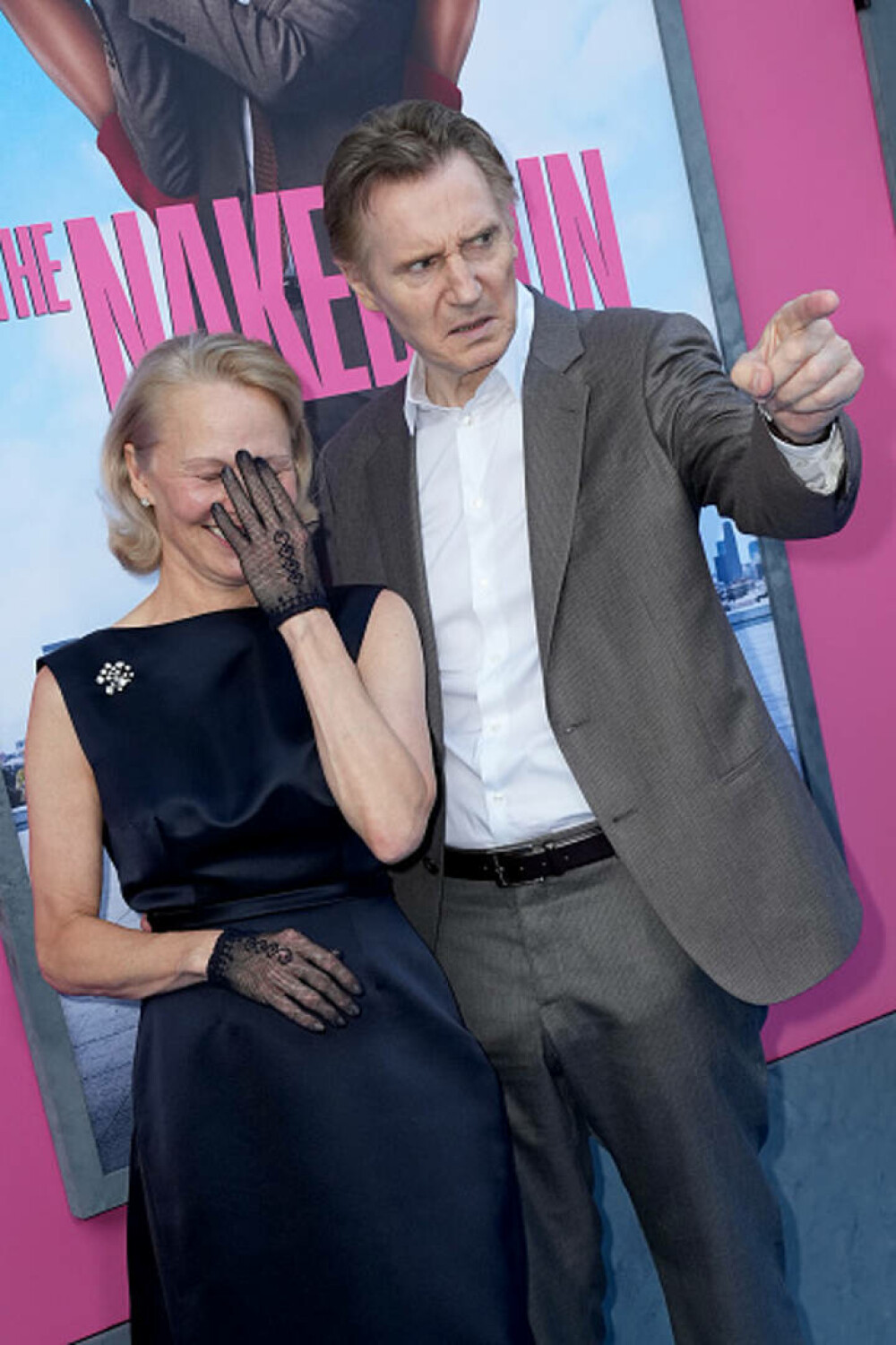 Pamela Anderson a strălucit la premiera „The Naked Gun” din New York. Ce ținută a purtat pe covorul roșu. GALERIE FOTO - Imaginea 19