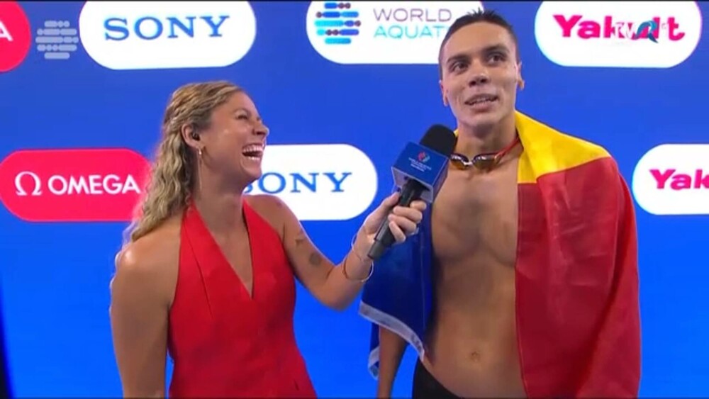 David Popovici, între cei mai buni sportivi din Balcani în 2025. Înotătorul român a fost inclus în top 10 BTA - Imaginea 16