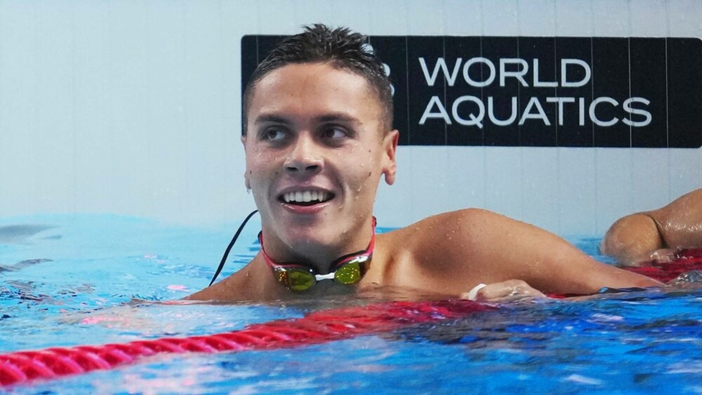 David Popovici, între cei mai buni sportivi din Balcani în 2025. Înotătorul român a fost inclus în top 10 BTA - Imaginea 14