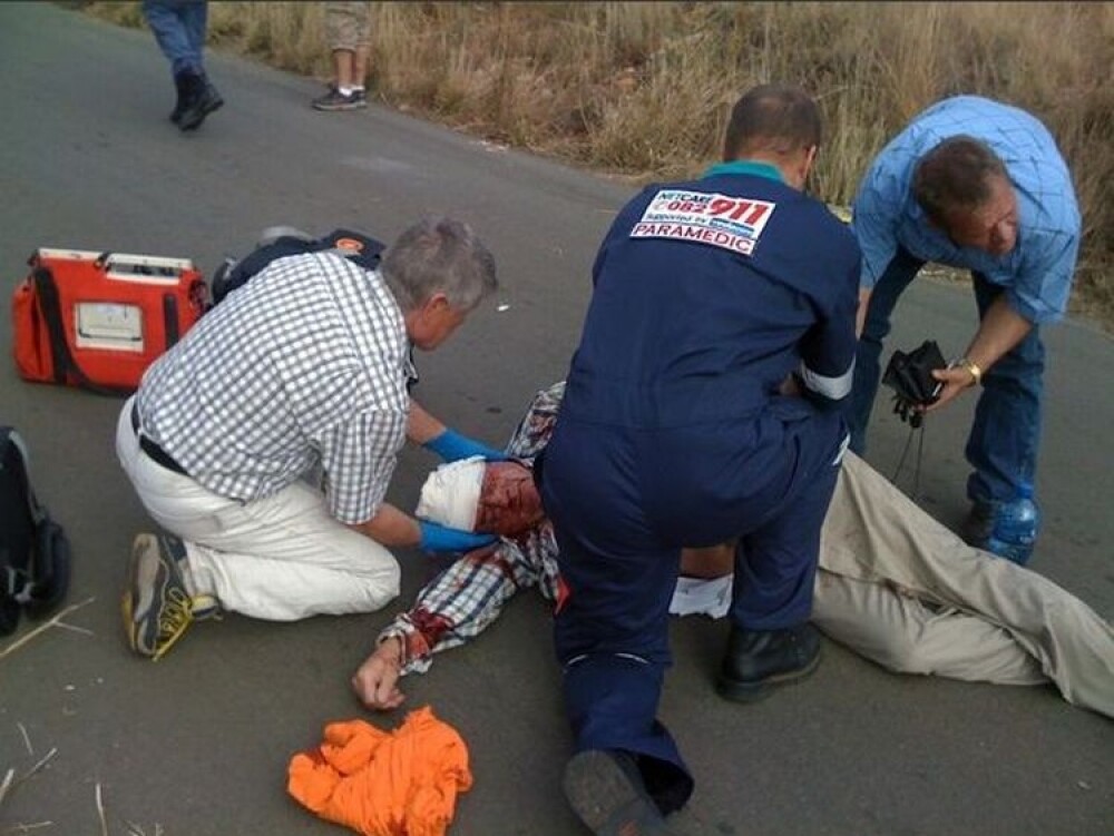 Accident incredibil in Africa de Sud: un avion a intrat intr-o camioneta! - Imaginea 4