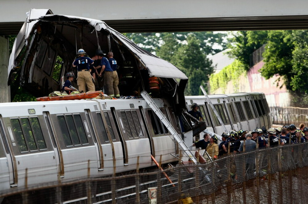Tragedie in Washington! Cel putin noua morti dupa un accident la metrou - Imaginea 1