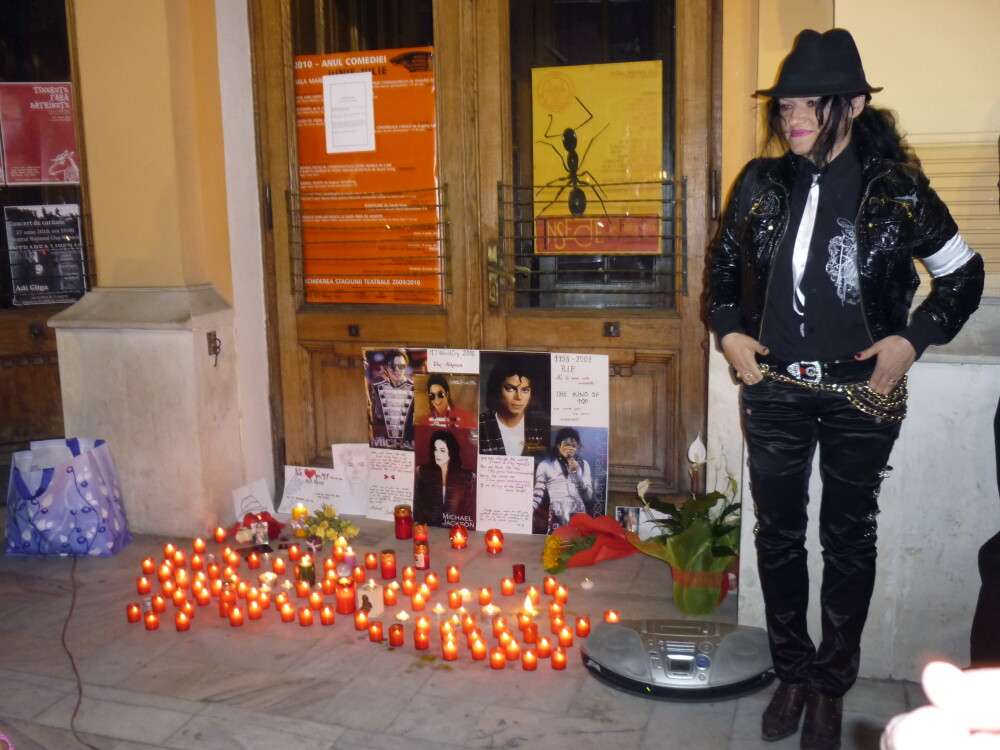 Fanii lui Michael Jackson din Cluj l-au comemorat pe megastar - Imaginea 2