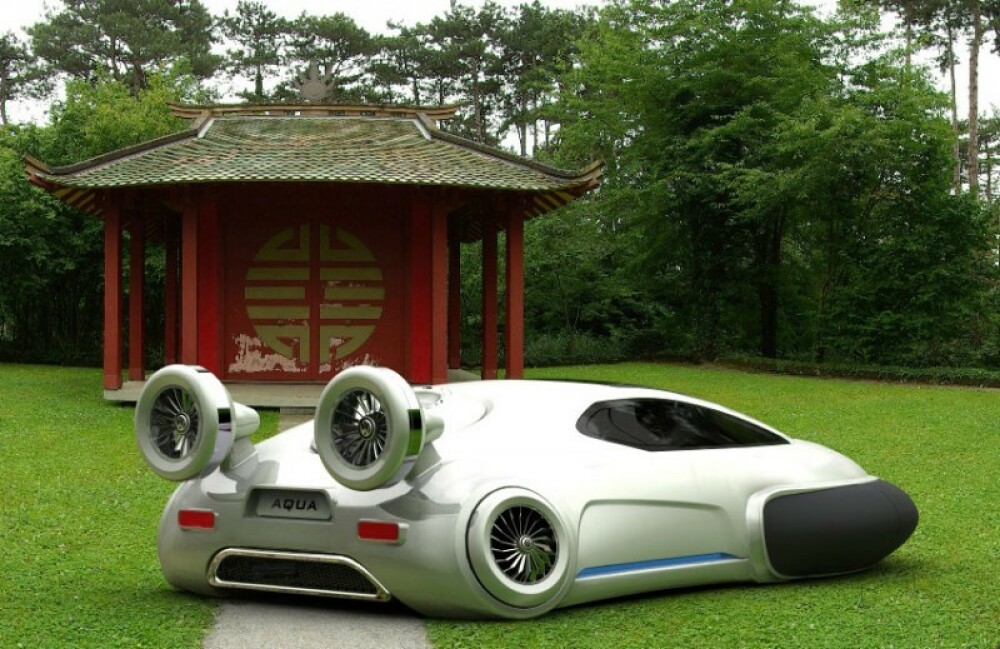 Volkswagen-ul zburator. Masina viitorului, creata de un chinez. GALERIE FOTO - Imaginea 2
