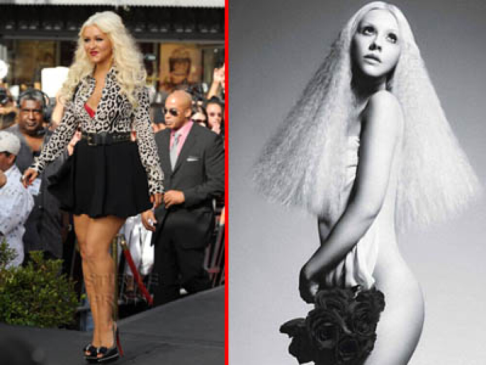 Noroc cu Photoshopul. Christina Aguilera are trupul perfect. FOTO - Imaginea 1