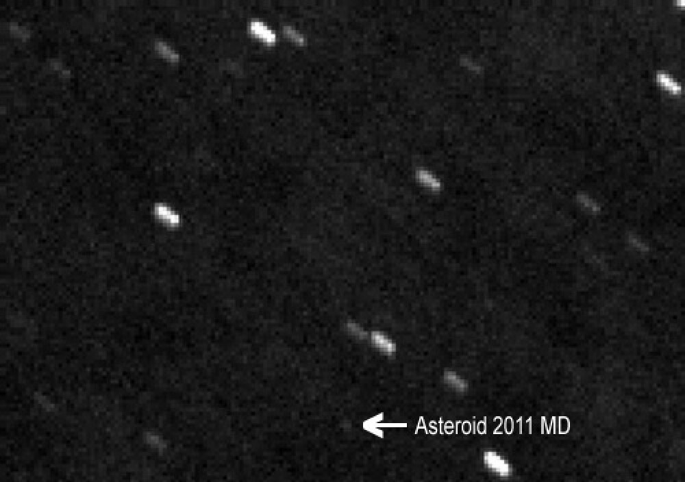 Primele imagini cu asteroidul gigant care a trecut pe langa Pamant. GALERIE FOTO - Imaginea 1