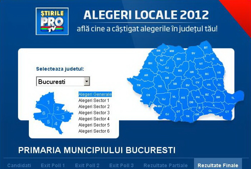REZULTATE alegeri parlamentare 2012. Informatii afisate in timp real pe STIRILEPROTV.RO - Imaginea 1