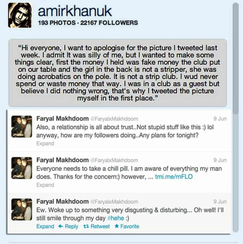 Fostul campion mondial la box, Amir Khan, s-a dezamagit fanii si logodnica pe Twitter. FOTO - Imaginea 2