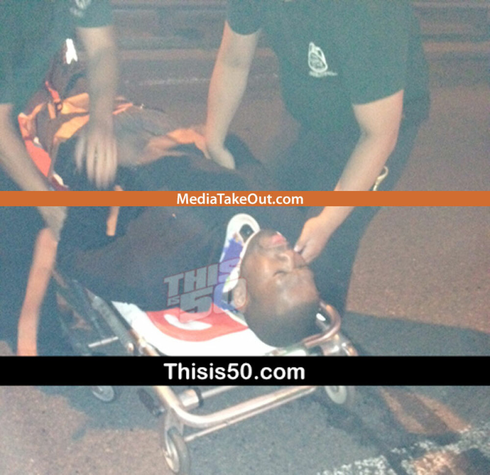 50 Cent, implicat intr-un grav accident de circulatie. A fost transportat de urgenta la spital. FOTO - Imaginea 2