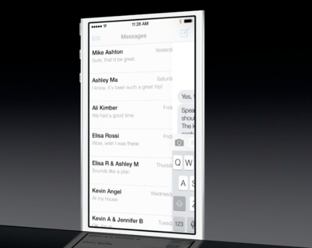 iOS 7 a fost lansat de Apple, alaturi de noul Mac OS X. Cu ce noutati vine sistemul de operare - Imaginea 20