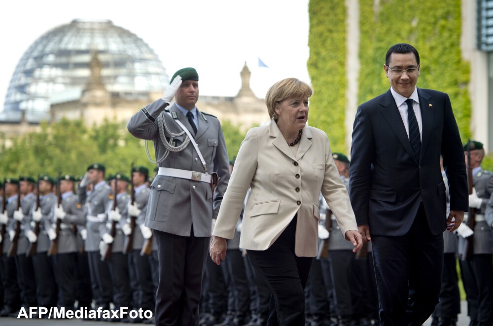 Intalnirea lui Ponta cu Merkel: Criza politica a generat pierderi, razboiul politic s-a oprit acum - Imaginea 1