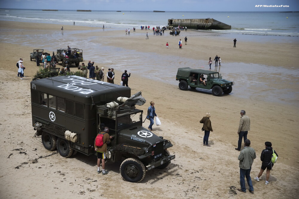 Europa comemoreaza 70 de ani de la debarcarea din Normandia. 20 de sefi de stat si de guvern participa la ceremonii - Imaginea 2