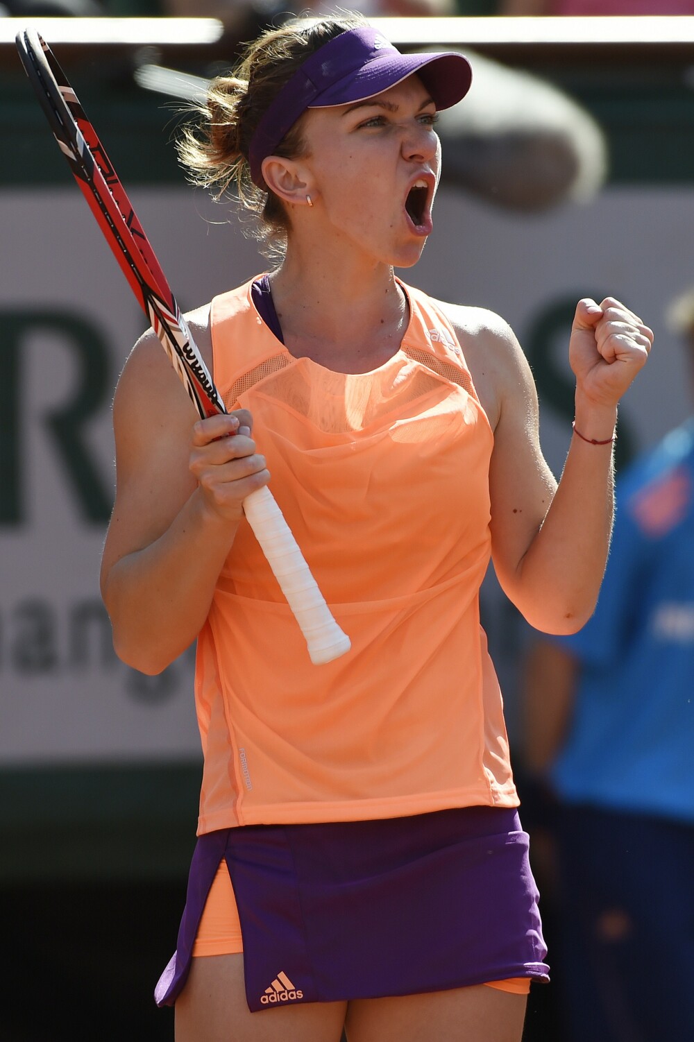 SIMONA HALEP - MARIA SHARAPOVA, finala Roland Garros in imagini. Trairile celor doua sportive, pe parcursul meciului. FOTO - Imaginea 5