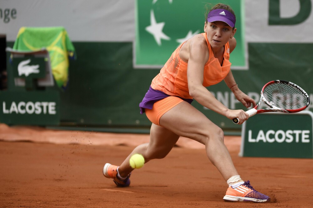 SIMONA HALEP - MARIA SHARAPOVA, finala Roland Garros in imagini. Trairile celor doua sportive, pe parcursul meciului. FOTO - Imaginea 6