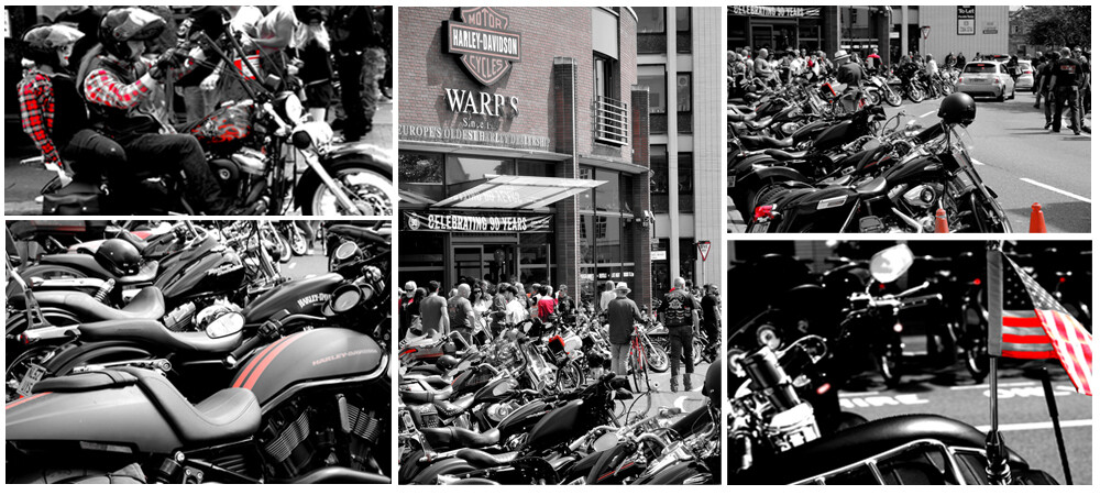 Harley - Davidson, 90 de ani de istorie britanica intr-o singura zi in inima Londrei. GALERIE FOTO - Imaginea 27
