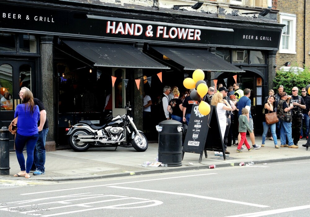 Harley - Davidson, 90 de ani de istorie britanica intr-o singura zi in inima Londrei. GALERIE FOTO - Imaginea 25