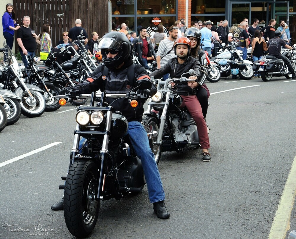 Harley - Davidson, 90 de ani de istorie britanica intr-o singura zi in inima Londrei. GALERIE FOTO - Imaginea 16