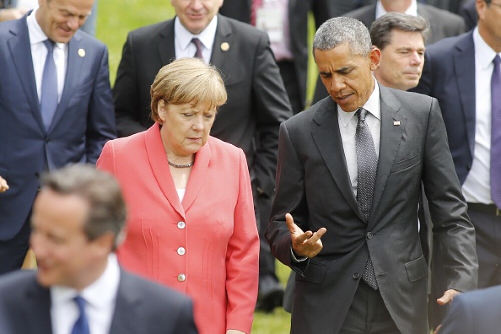 Liderii G7, inflexibili fata de Rusia si uniti contra terorismului.Obama: Putin incearca sa refaca gloria imperiului sovietic - Imaginea 6
