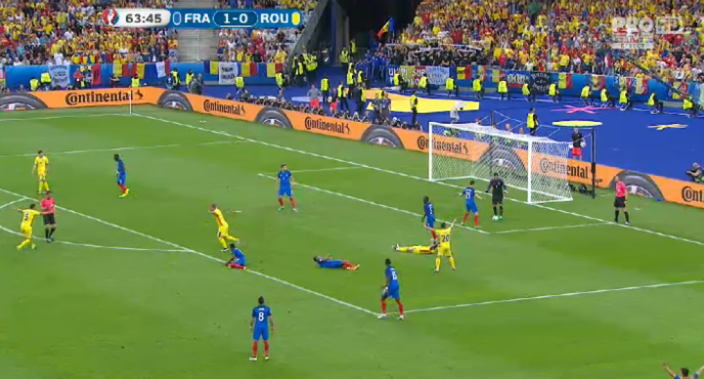 ROMANIA - FRANTA 1-2 in debutul UEFA EURO 2016. Urmareste toate golurile si fazele importante ale meciului. REZUMAT VIDEO - Imaginea 37