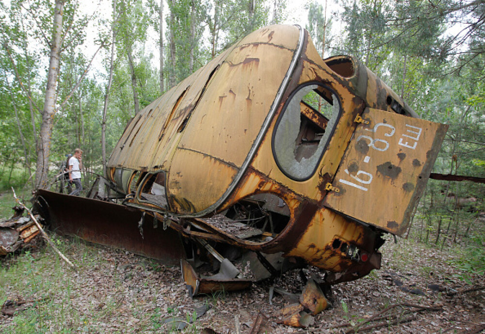 Obiectul letal din inima zonei de excludere din Cernobîl. Cei expuși pot muri în chinuri - Imaginea 12