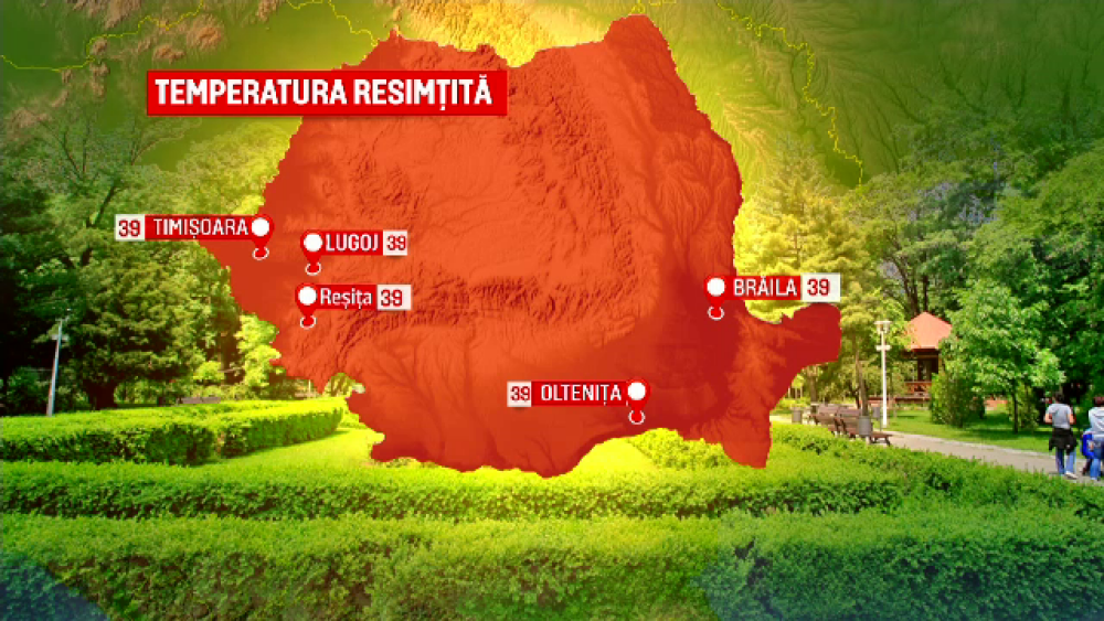 România, lovită de temperaturi de 39 de grade și radiații periculoase - Imaginea 1
