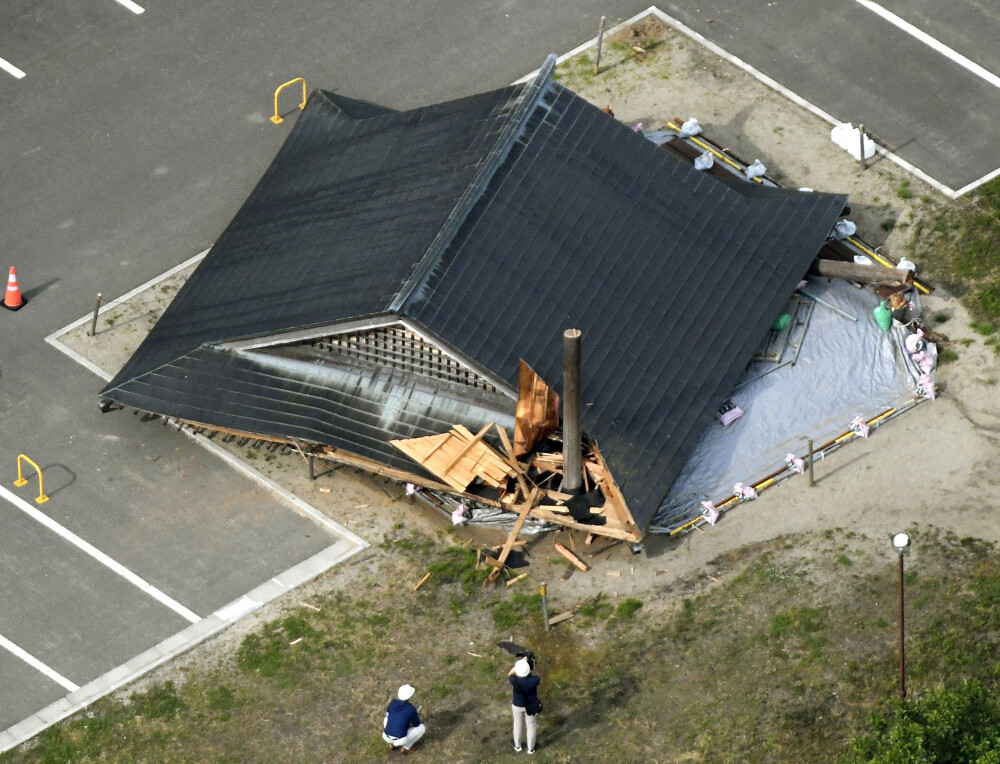 Bilanțul cutremurului puternic din Japonia. Sunt cel puțin 26 de răniți. GALERIE FOTO - Imaginea 13