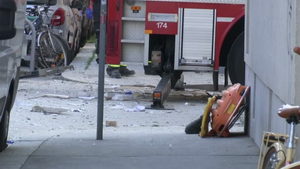 Explozie într-o clădire din centrul Vienei: „Este ca şi cum o bombă a zburat înăuntru” - Imaginea 1