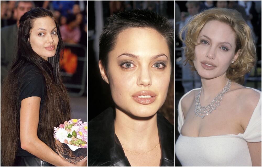 Angelina Jolie, la 45 de ani. Cele mai spectaculoase transformări ale actriței de-a lungul timpului. GALERIE FOTO - Imaginea 1