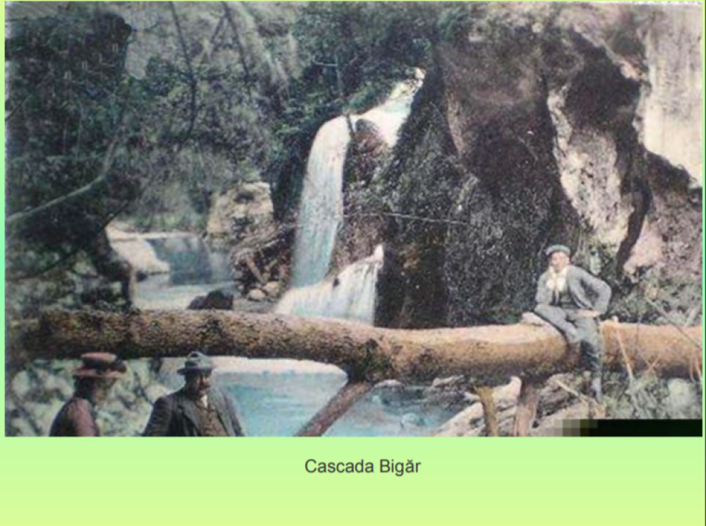 Cum arăta cascada Bigăr acum 100 de ani, când se numea Coronini. FOTO inedit - Imaginea 1