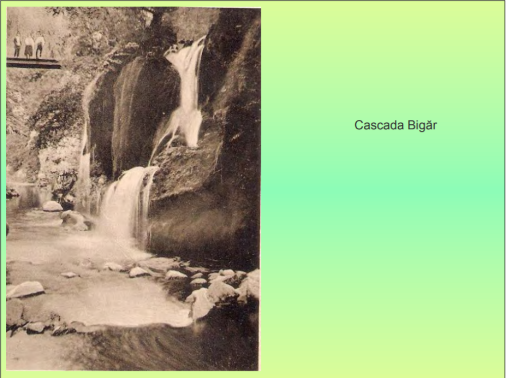 Cum arăta cascada Bigăr acum 100 de ani, când se numea Coronini. FOTO inedit - Imaginea 3