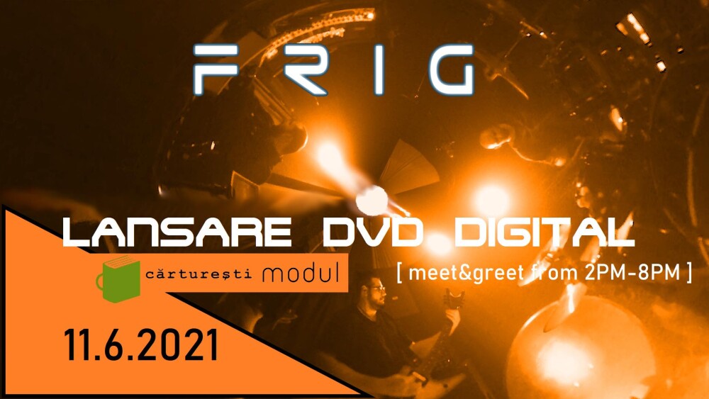 Trupa bucureșteană FRIG lansează un ”DVD digital” în librariile Cărturești, cu un cod QR - Imaginea 2